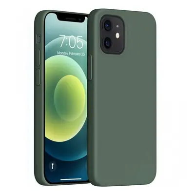 Xiaomi Redmi 9, szilikon tok, sötétzöld