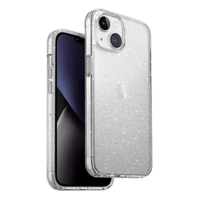 Uniq Lifepro Xtreme Tinsel Apple iPhone 14 Plus, csillámos szilikon tok, átlátszó