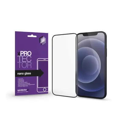 Apple iPhone 14 Plus/13 Pro Max Xprotector Nano Glass kijelzővédő fólia fekete kerettel