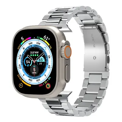 Spigen Metal Fit 316L Apple Watch 49mm/8/7 45mm fém szíj, ezüst