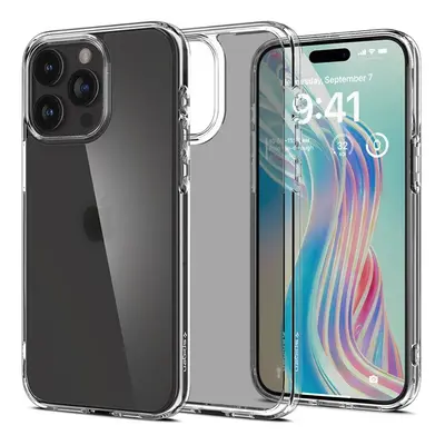 Spigen Ultra Hybrid Apple iPhone 15 Pro tok, Frost Clear, átlátszó