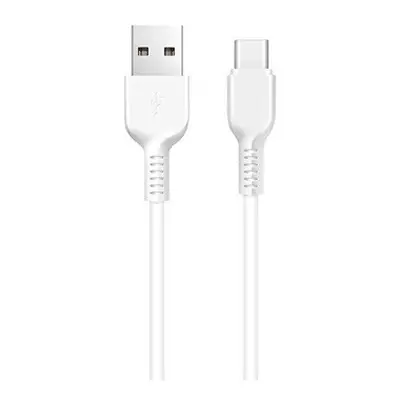 Hoco X20 USB / Type-C töltő- és adatkábel, 2 m, fehér