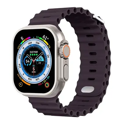 Phoner River Apple Watch 41/40/38 mm szilikon szíj, bodza