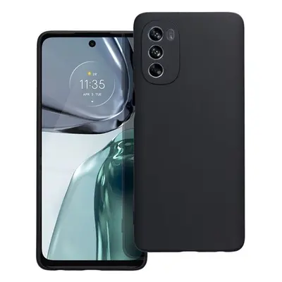 Matt Motorola G62 szilikon tok, fekete