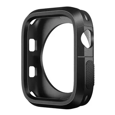 Phoner Twin Apple Watch szilikon tok, 41mm, fekete