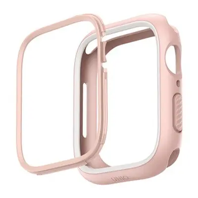 Uniq Moduo Apple Watch 41mm/40mm tok cserélhető kerettel, rózsaszín