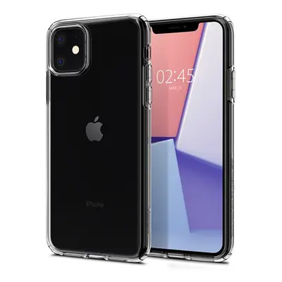 Spigen Liquid Crystal Apple iPhone 11 tok, Crystal Clear, átlátszó