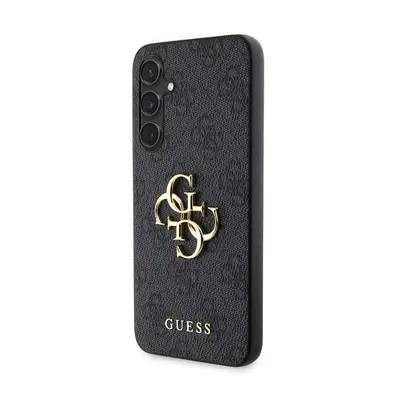 Guess PU 4G Metal Logo Samsung Galaxy S23 FE hátlap tok, szürke