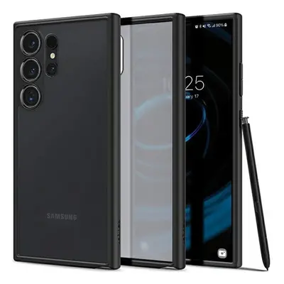 Spigen Ultra Hybrid Samsung Galaxy S24 Ultra tok, tok Frost Black, Matte Black, fekete