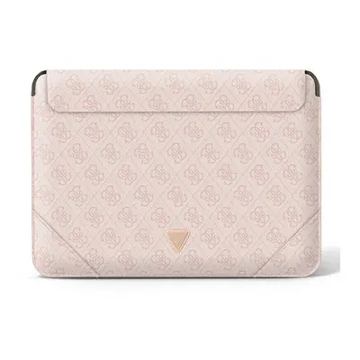 Guess Sleeve 4G Uptown Triangle Logo, GUCS14P4TP 14" laptop tok, rózsaszín