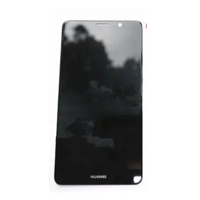 Huawei Mate 9 kompatibilis LCD modul, OEM jellegű, fekete, Grade S+