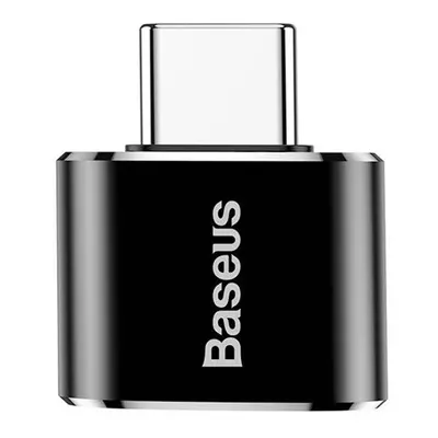 Baseus USB-USB Type-C 2.4A adapter, fekete