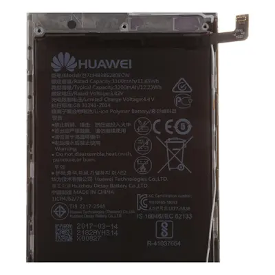 Huawei HB386280ECW (Huawei P10, Honor 9) kompatibilis akkumulátor 3200mAh, OEM jellegű