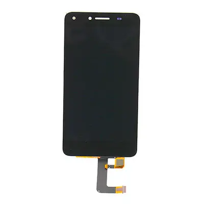 Huawei Y5 II kompatibilis LCD modul kerettel, OEM jellegű, fekete, Grade S+