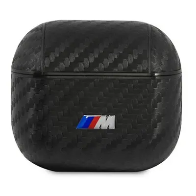 BMW PU Carbon M Collection Apple AirPods 3 szilikon tok, fekete