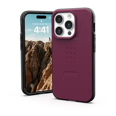 UAG Civilian MagSafe Apple iPhone 15 Pro hátlap tok, bordeaux