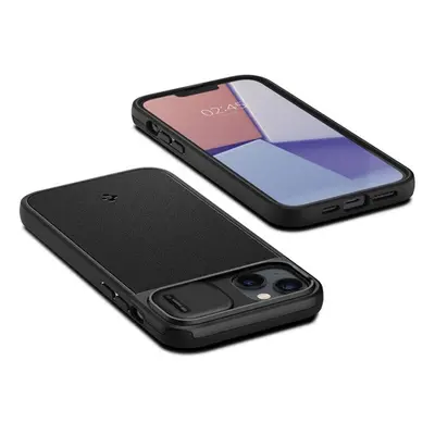 Spigen Rugged Armor Samsung Galaxy A25 tok, Matte Black, fekete