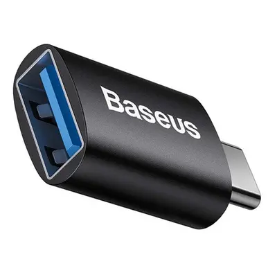 Baseus Ingenuity USB Type-C-USB-A OTG adapter, fekete