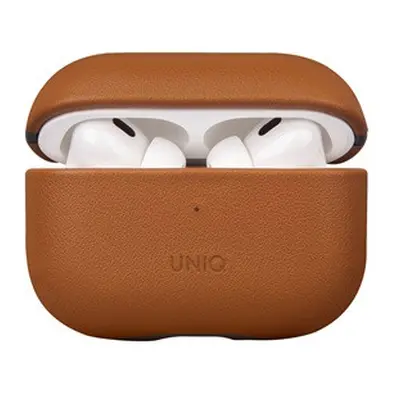 Uniq Terra Apple Airpods Pro 2 bőr tok, barna