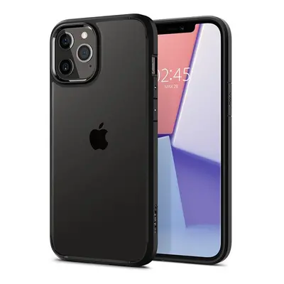 Spigen Ultra Hybrid Apple iPhone 12/12 Pro tok, Matte Black, fekete