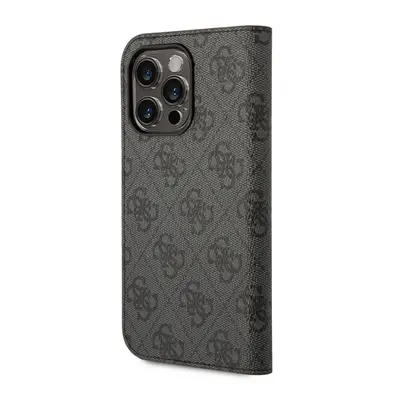 Guess 4G Metal Camera Outline Apple iPhone 14 Pro Max flip tok, fekete