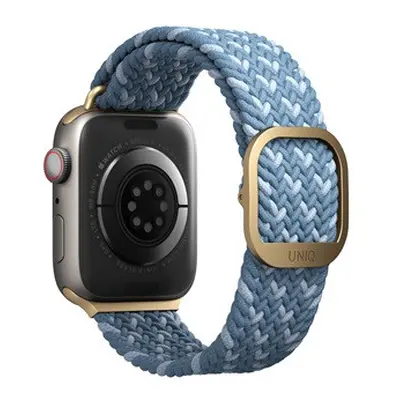 Uniq Aspen Designer Edition fonott szíj Apple Watch 38/40/41mm, kék