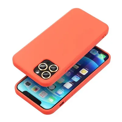 Forcell Silicone Apple iPhone 15 Plus szilikon tok, barack