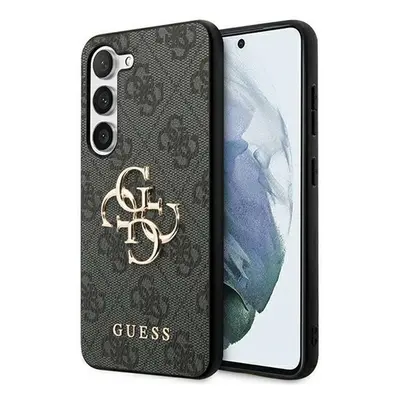 Guess 4G Big Metal Logo Samsung Galaxy A35 hátlap tok, fekete, GUHCSA354GMGGR