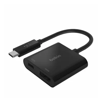 Belkin Connect Type-C USB Hub, HDMI, Type-C, fekete, 60W