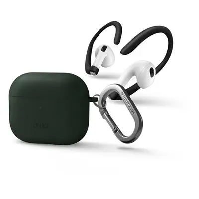 Uniq Nexo Apple Airpods (3. gen) tok fülkampóval, zöld