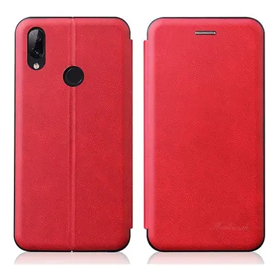 Xiaomi Redmi 9C / 9C NFC, oldalra nyíló tok, piros