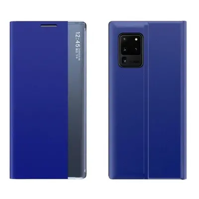 Xiaomi Redmi Note 9 5G, oldalra nyíló tok, kék