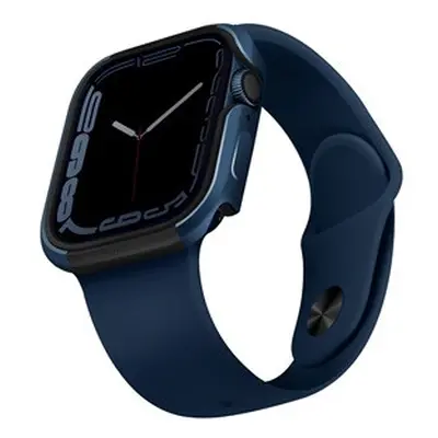 Uniq Valencia Apple Watch 45mm/44mm aluminium tok, kék