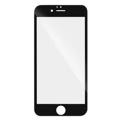 Apple iPhone 6 Plus/6S Plus, 5D Full Glue hajlított tempered glass kijelzővédő üvegfólia, fekete