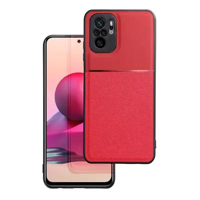 Forcell Noble hátlap tok, Xiaomi Redmi Note 10/10S, piros