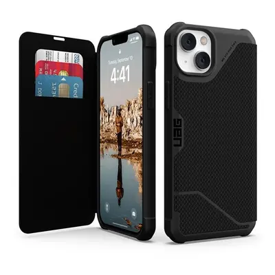 UAG Metropolis Apple iPhone 14 Plus hátlap tok, Kevlar Black