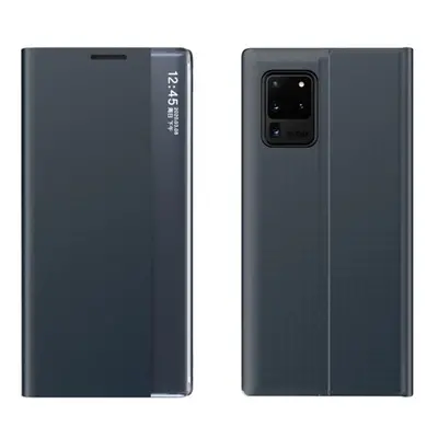 Xiaomi Redmi Note 9 5G, oldalra nyíló tok, sötétkék