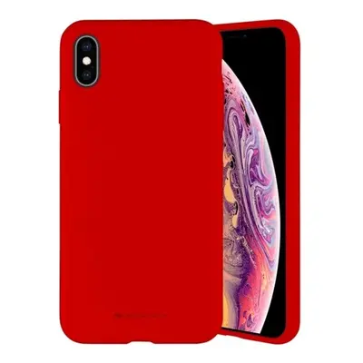 Mercury Silicone Apple iPhone 13 Pro szilikon tok, piros