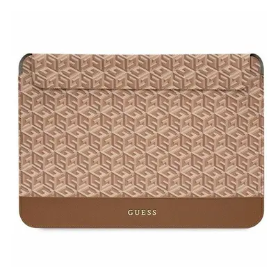 Guess Sleeve GCube Stripes, GUCS14HGCFSEW 14" laptop tok, barna