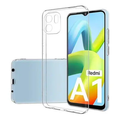 0,5mm Ultra Slim Xiaomi Redmi A1 / Redmi A2 szilikon hátlap tok, átlátszó