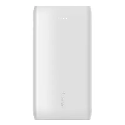 Belkin Boost Charge külső akkumulátor Type-C kábellel, 10000mAh, fehér