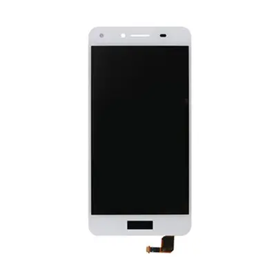 Huawei Y5 II kompatibilis LCD modul kerettel, OEM jellegű, fehér, Grade S+