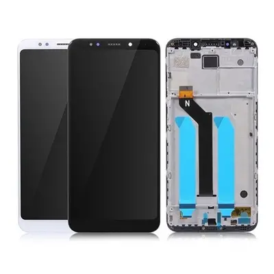 Xiaomi Redmi Note 5 kompatibilis LCD modul, OEM jellegű, fehér, Grade S+