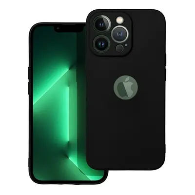 Forcell Soft szilikon hátlap tok Apple iPhone 14 Pro, fekete