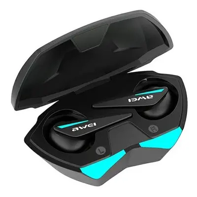 Awei T23 bluetooth 5.0 TWS gamer fülhallgató, fekete