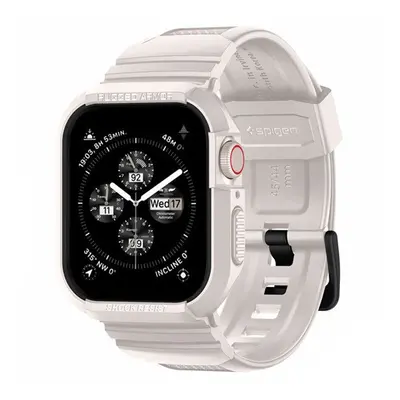 Spigen Rugged Armor Pro Apple Watch 9/8/7 (45mm) /SE (2nd/1st Gen)/6/5/4 (44mm) tok, bézs