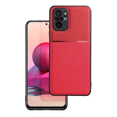 Forcell Noble hátlap tok, Xiaomi Redmi Note 10 Pro/Redmi Note 10 Pro Max, piros