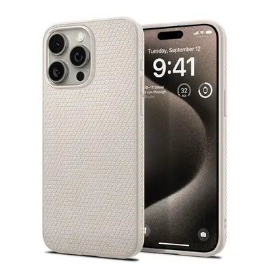 Spigen Liquid Air Apple iPhone 15 Pro tok, bézs