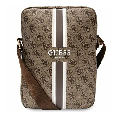 Guess 4G Stripes GUTB10P4RPSW 10" tablet táska, barna