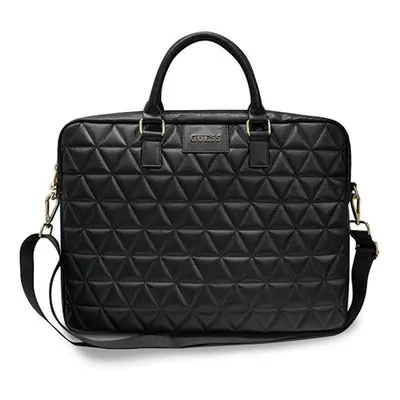 Guess Quilted GUCB15QLBK 16" tablet táska, fekete